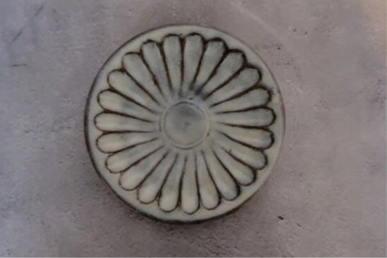 〈やすとし窯〉5寸皿 約16cm