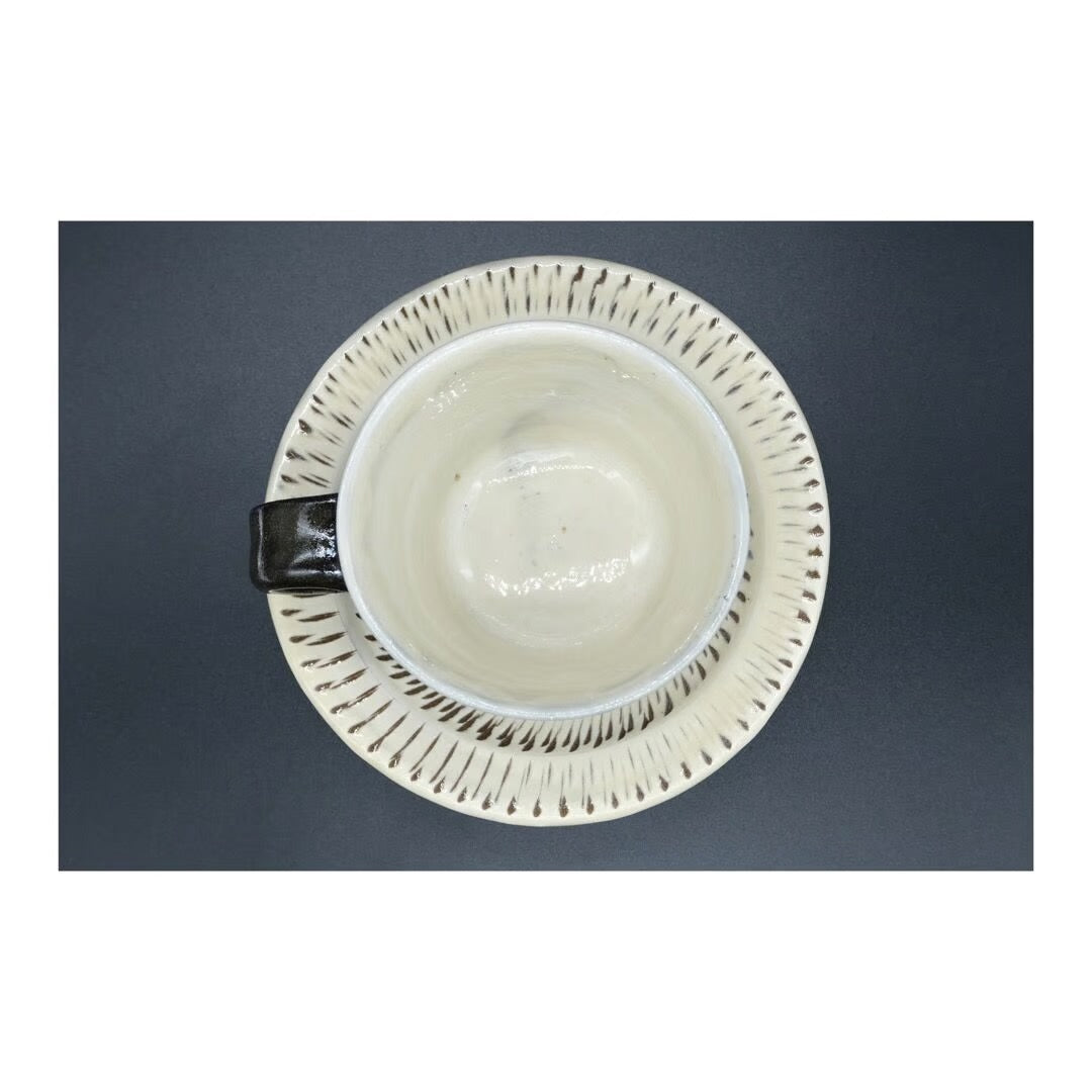 〈小鹿田焼〉コーヒーカップ&ソーサー