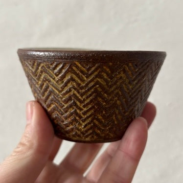 〈羅以音窯〉アフリカ彫刻・小鉢 B