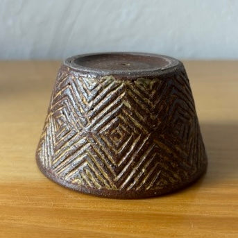 〈羅以音窯〉アフリカ彫刻・小鉢 C