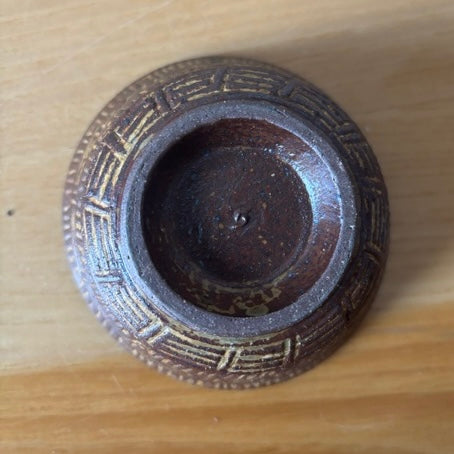 〈羅以音窯〉アフリカ彫刻・飯碗 A