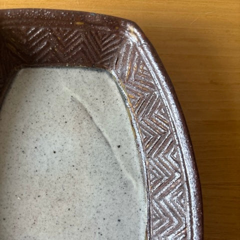 〈羅以音窯〉アフリカ彫刻・船形鉢B