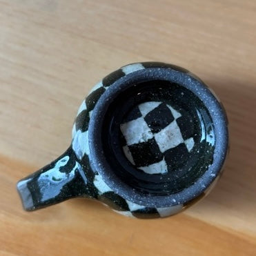 〈河井達之〉コーヒーカップ 練り上げ