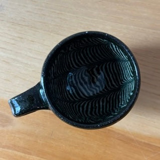 〈河井達之〉コーヒーカップ 練り上げ