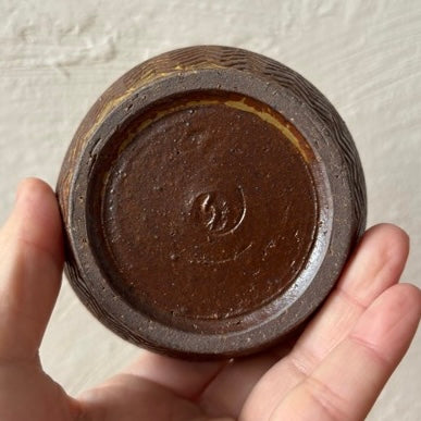 〈羅以音窯〉アフリカ彫刻・豆浅鉢 D