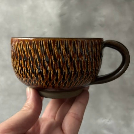 〈小鹿田焼〉スープカップ